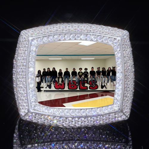 3D CUSTOM PICTURE ICED RING