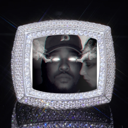 3D CUSTOM PICTURE ICED RING