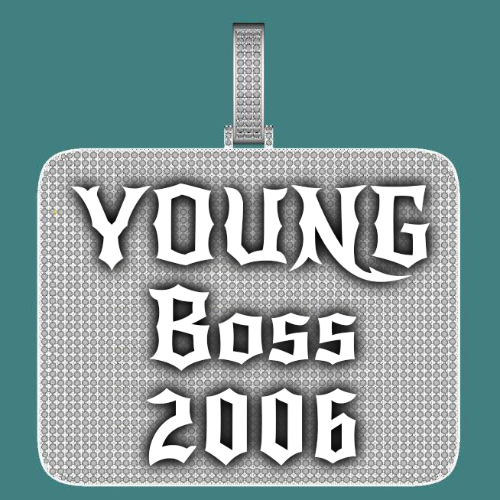 CUSTOM LETTER NECKLACE 3D BIG SQUARE