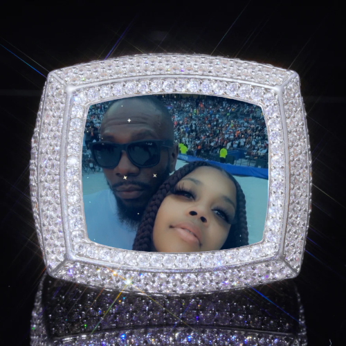 3D CUSTOM PICTURE ICED RING