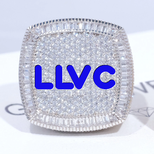 CUSTOM LETTER 3D ICED RING