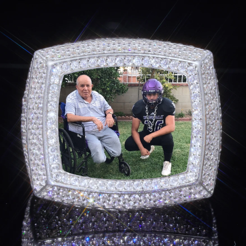 3D CUSTOM PICTURE ICED RING