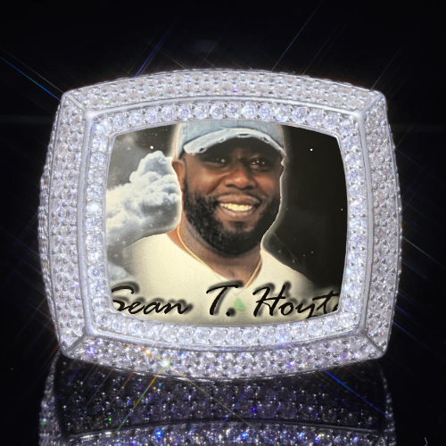 3D CUSTOM PICTURE ICED RING