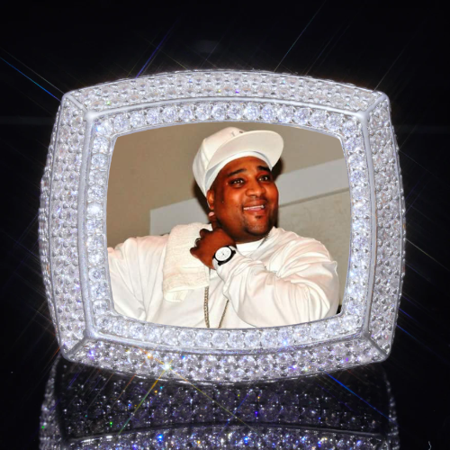 3D CUSTOM PICTURE ICED RING