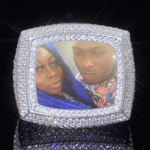 3D CUSTOM PICTURE ICED RING