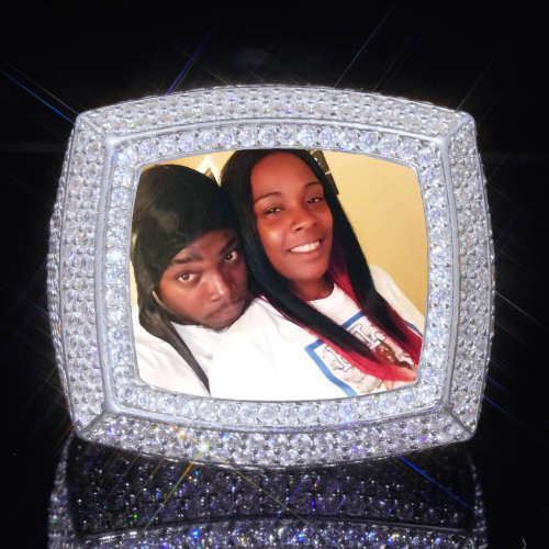 3D CUSTOM PICTURE ICED RING