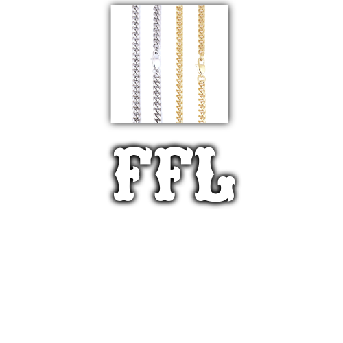 Custom Letters Freibeuter Font Necklace