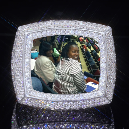 3D CUSTOM PICTURE ICED RING