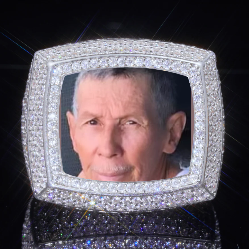 3D CUSTOM PICTURE ICED RING
