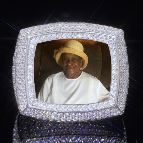 3D CUSTOM PICTURE ICED RING