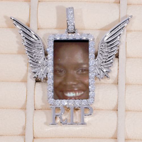RIP WING 3D CUSTOM PICTURE PENDANT