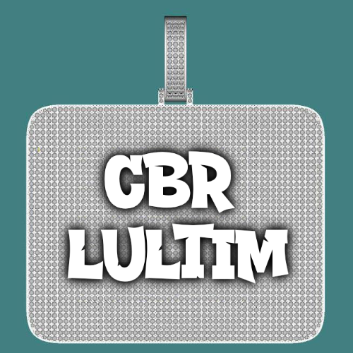 CUSTOM LETTER NECKLACE 3D BIG SQUARE