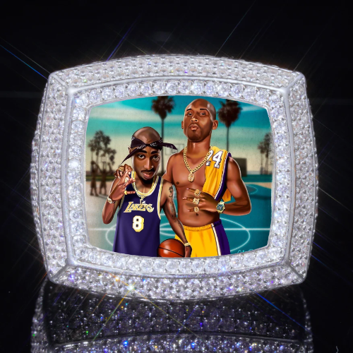 3D CUSTOM PICTURE ICED RING