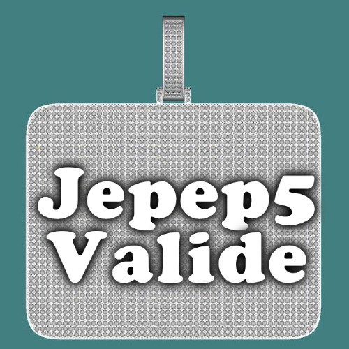 CUSTOM LETTER NECKLACE 3D BIG SQUARE