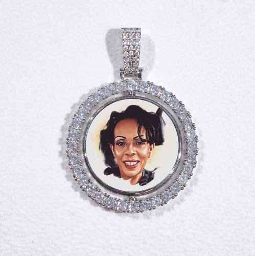 3D Spinning 2-Faced Custom Picture Pendant