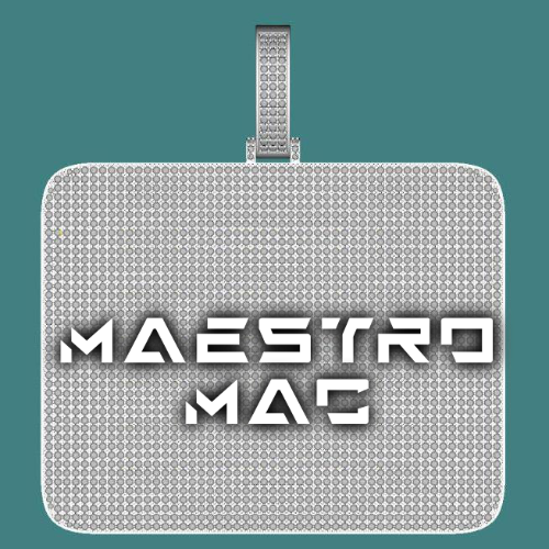 CUSTOM LETTER NECKLACE 3D BIG SQUARE