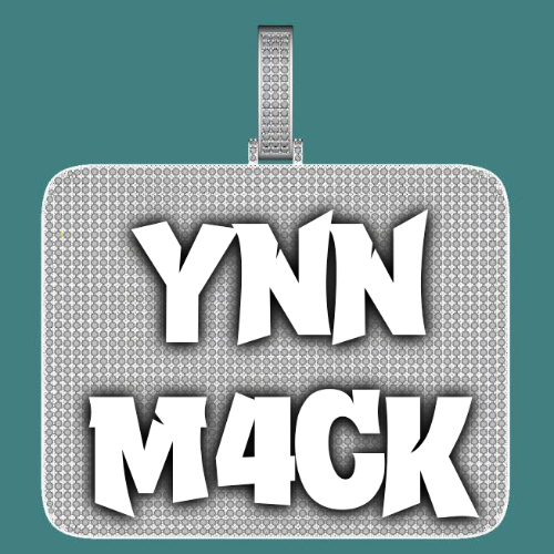 CUSTOM LETTER NECKLACE 3D BIG SQUARE