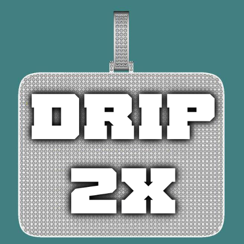 CUSTOM LETTER NECKLACE 3D BIG SQUARE