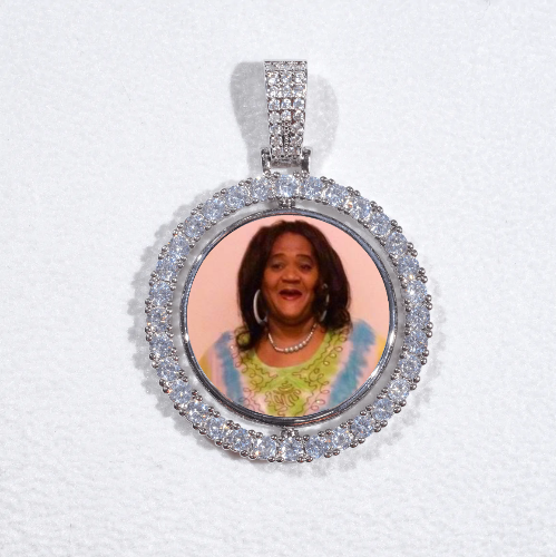 3D Spinning 2-Faced Custom Picture Pendant