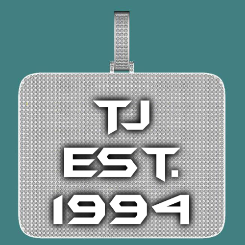 CUSTOM LETTER NECKLACE 3D BIG SQUARE