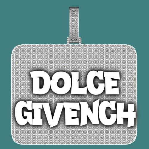 CUSTOM LETTER NECKLACE 3D BIG SQUARE