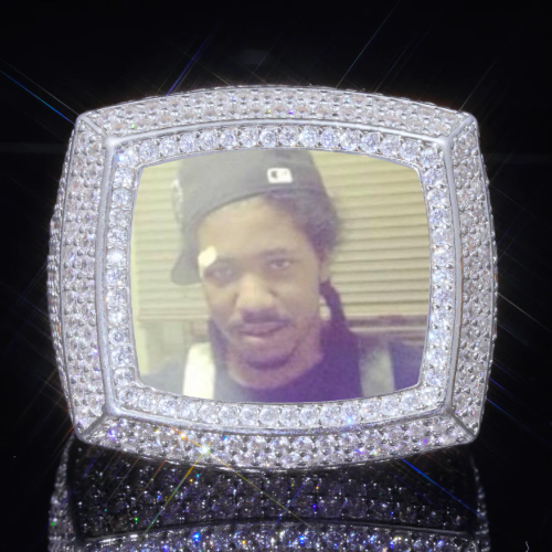 3D CUSTOM PICTURE ICED RING
