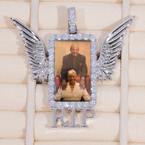 RIP WING 3D CUSTOM PICTURE PENDANT