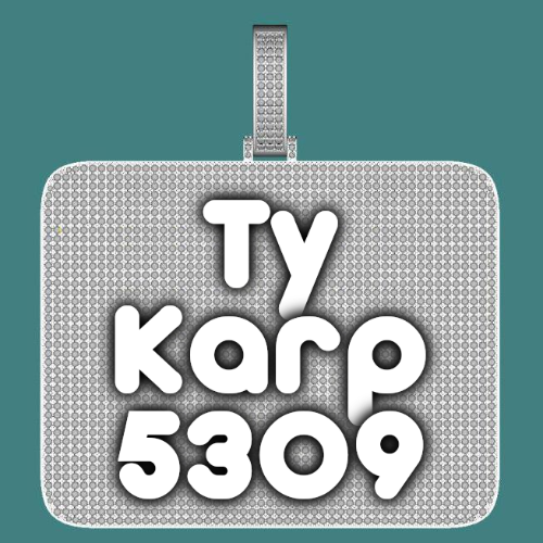 CUSTOM LETTER NECKLACE 3D BIG SQUARE