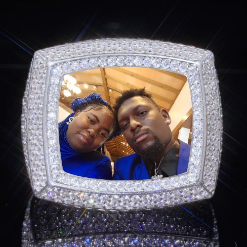 3D CUSTOM PICTURE ICED RING