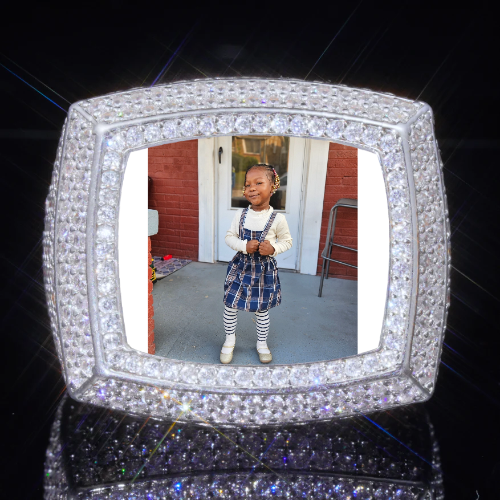 3D CUSTOM PICTURE ICED RING