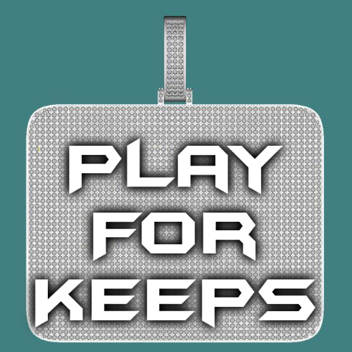 CUSTOM LETTER NECKLACE 3D BIG SQUARE