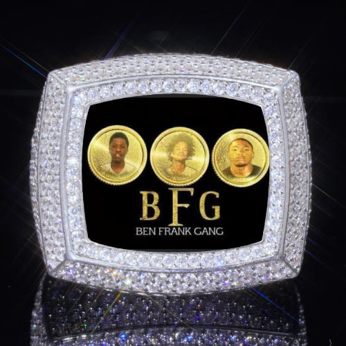 3D CUSTOM PICTURE ICED RING