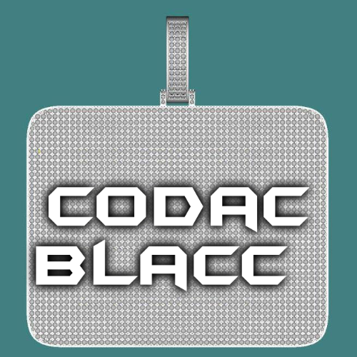 CUSTOM LETTER NECKLACE 3D BIG SQUARE