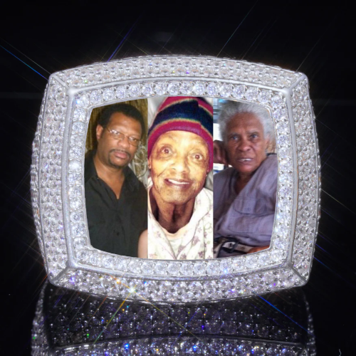 3D CUSTOM PICTURE ICED RING