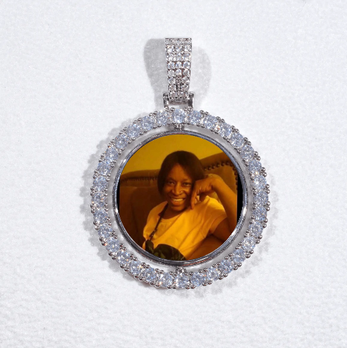 3D Spinning 2-Faced Custom Picture Pendant