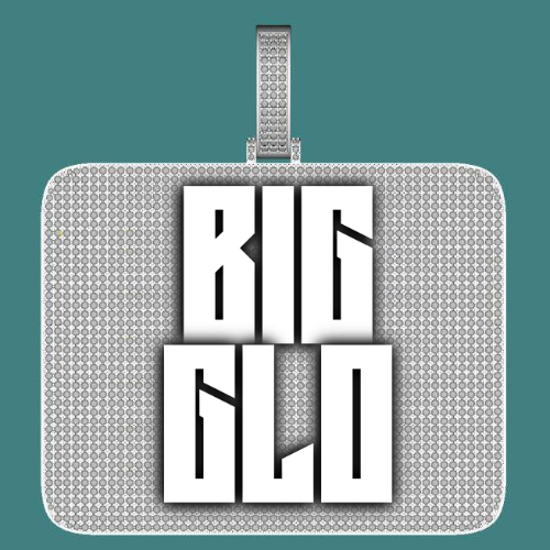 CUSTOM LETTER NECKLACE 3D BIG SQUARE