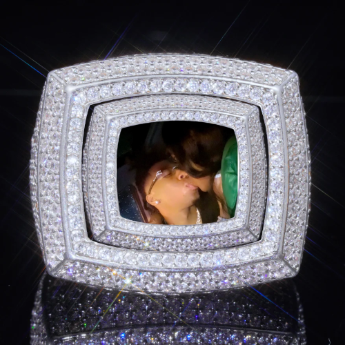 3D CUSTOM PICTURE ICED RING