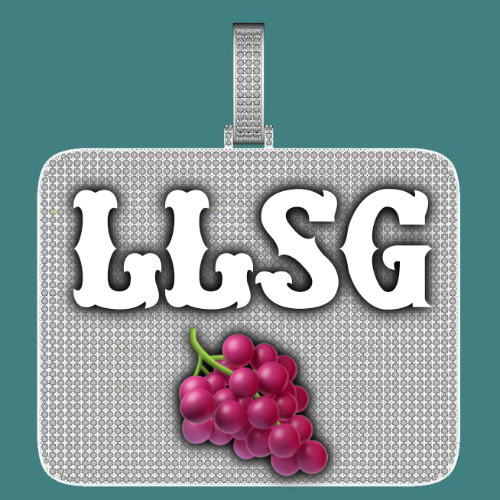 CUSTOM LETTER NECKLACE 3D BIG SQUARE