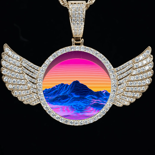 CUSTOM PICTURE PENDANT STYLE-4