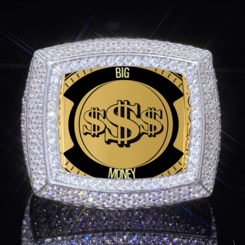 3D CUSTOM PICTURE ICED RING