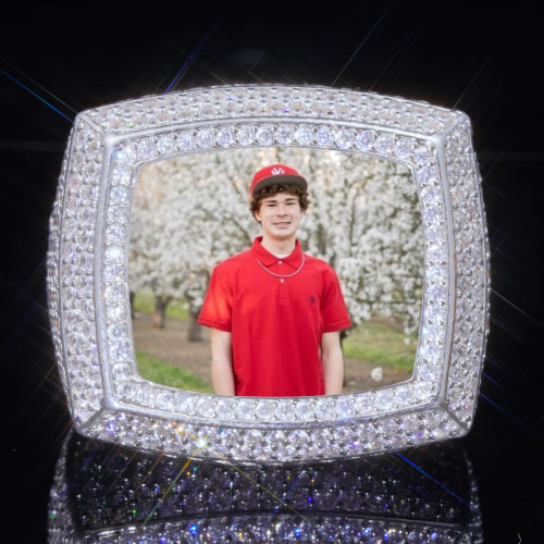 3D CUSTOM PICTURE ICED RING