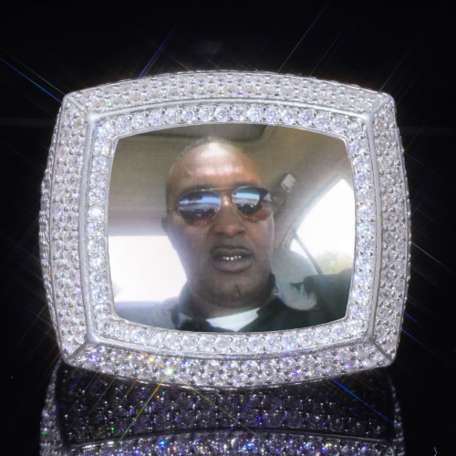 3D CUSTOM PICTURE ICED RING