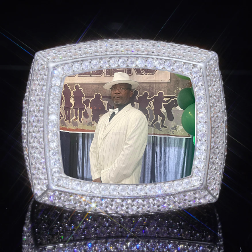 3D CUSTOM PICTURE ICED RING