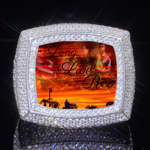 3D CUSTOM PICTURE ICED RING