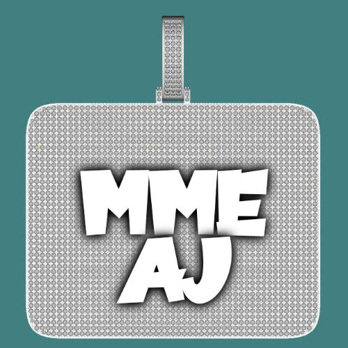 CUSTOM LETTER NECKLACE 3D BIG SQUARE