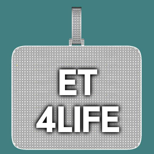 CUSTOM LETTER NECKLACE 3D BIG SQUARE