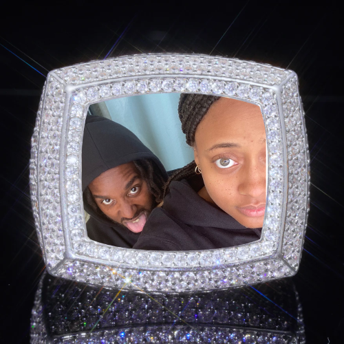 3D CUSTOM PICTURE ICED RING