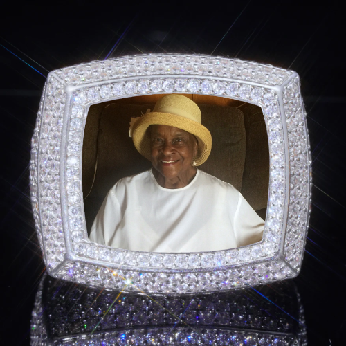 3D CUSTOM PICTURE ICED RING