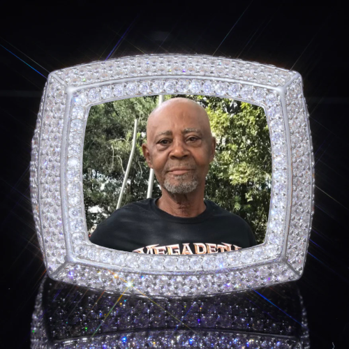 3D CUSTOM PICTURE ICED RING