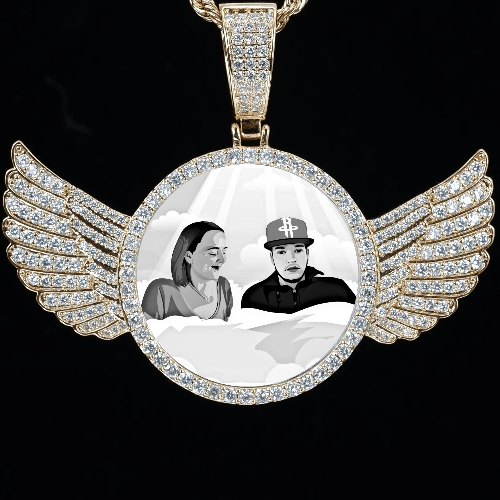 CUSTOM PICTURE PENDANT STYLE-4